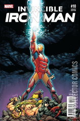 Variant Cover for Invincible Iron Man #10