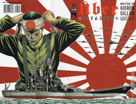 Variant Cover for Uber Invasion #10