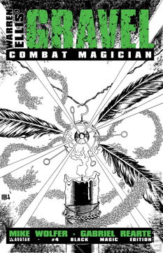 Variant Cover for Gravel: Combat Magician #4