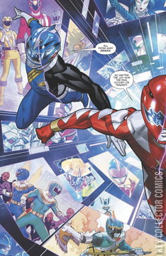 Variant Cover for Mighty Morphin Power Rangers #41