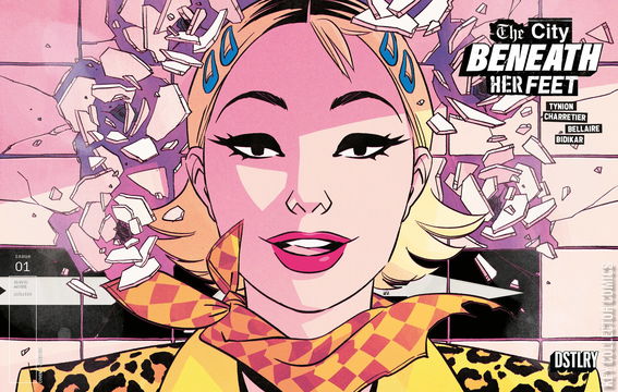 Variant Cover for City Beneath Her Feet #1