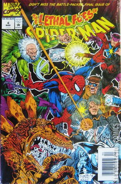 Variant Cover for Lethal Foes of Spider-Man, The #4