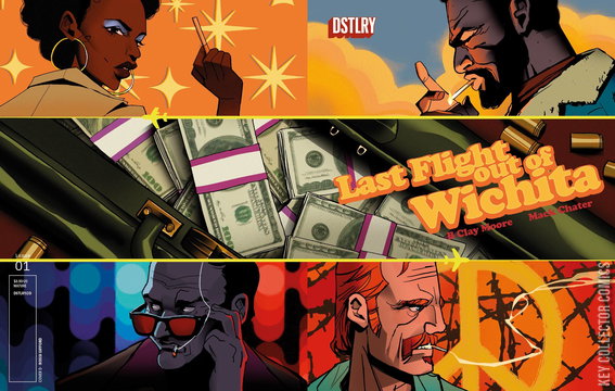 Variant Cover for Last Flight Out of Wichita #1