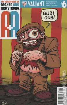 Variant Cover for A&A: The Adventures of Archer & Armstrong #6