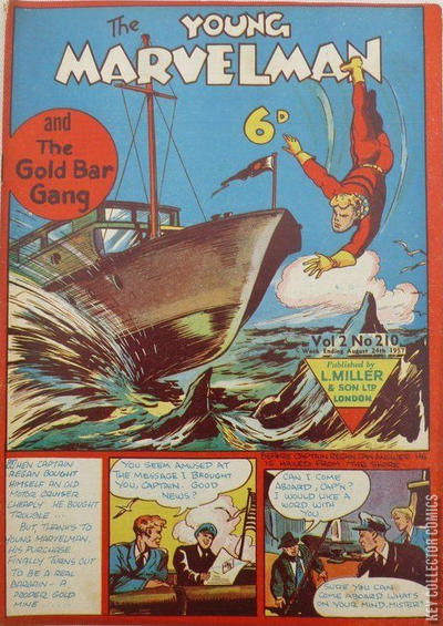 Cover art for Young Marvelman #210 