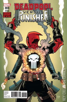 Variant Cover for Deadpool Versus The Punisher #4