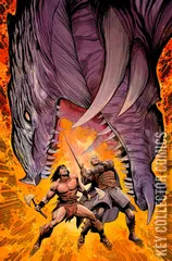 Variant Cover for Conan and Dragonero #4