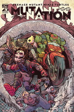 Variant Cover for Teenage Mutant Ninja Turtles: Mutant Nation #1