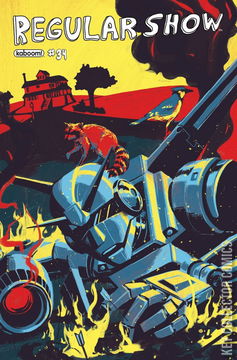 Variant Cover for Regular Show #34