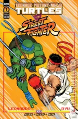 Variant Cover for Teenage Mutant Ninja Turtles vs. Street Fighter #1
