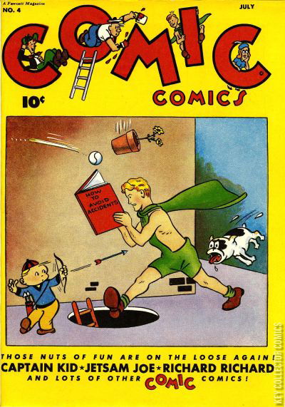 Cover art for Comic Comics #4