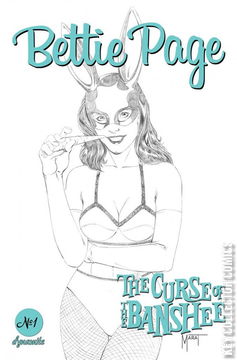 Variant Cover for Bettie Page: The Curse of the Banshee #1