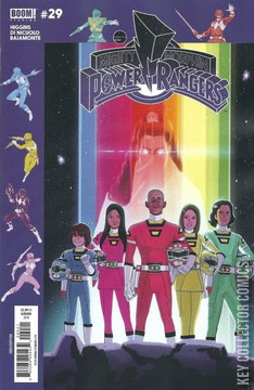 Variant Cover for Mighty Morphin Power Rangers #29