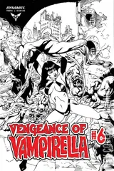 Variant Cover for Vengeance of Vampirella #6