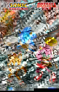 Sonic the Hedgehog x Godzilla #1