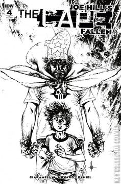 Variant Cover for Joe Hill's The Cape: Fallen #4
