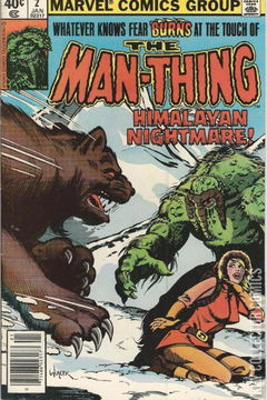 Variant Cover for Man-Thing #2