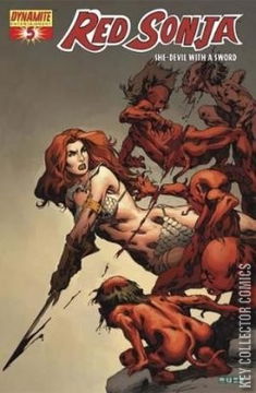 Variant Cover for Red Sonja #5