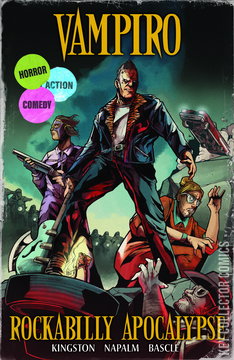 Variant Cover for Vampiro: Rockabilly Apocalypse #5