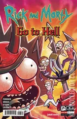 Cover for Rick and Morty Go to Hell #3