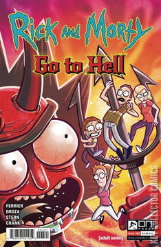 Variant Cover for Rick and Morty Go to Hell #3