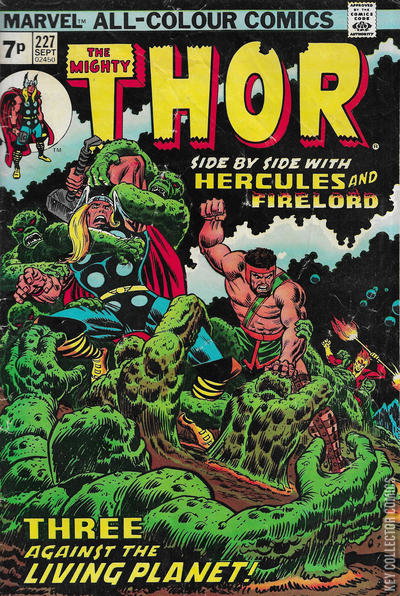 Thor 272 Thor #227 UK Edition Published September 1974 | Key Co