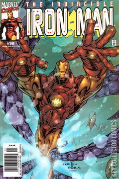 Variant Cover for Iron Man #36