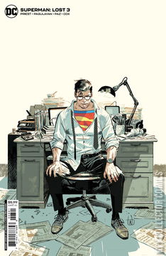 Variant Cover for Superman: Lost #3