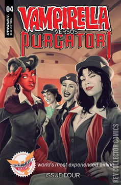 Variant Cover for Vampirella vs. Purgatori #4