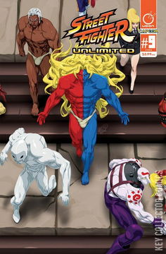Variant Cover for Street Fighter Unlimited #9