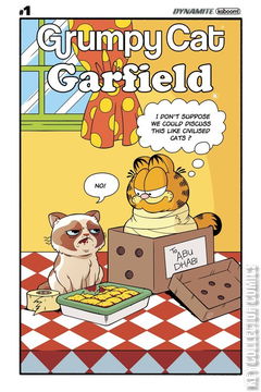 Variant Cover for Grumpy Cat / Garfield #1