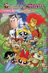 Variant Cover for Thundercats / Powerpuff Girls #2