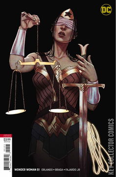 Variant Cover for Wonder Woman #51