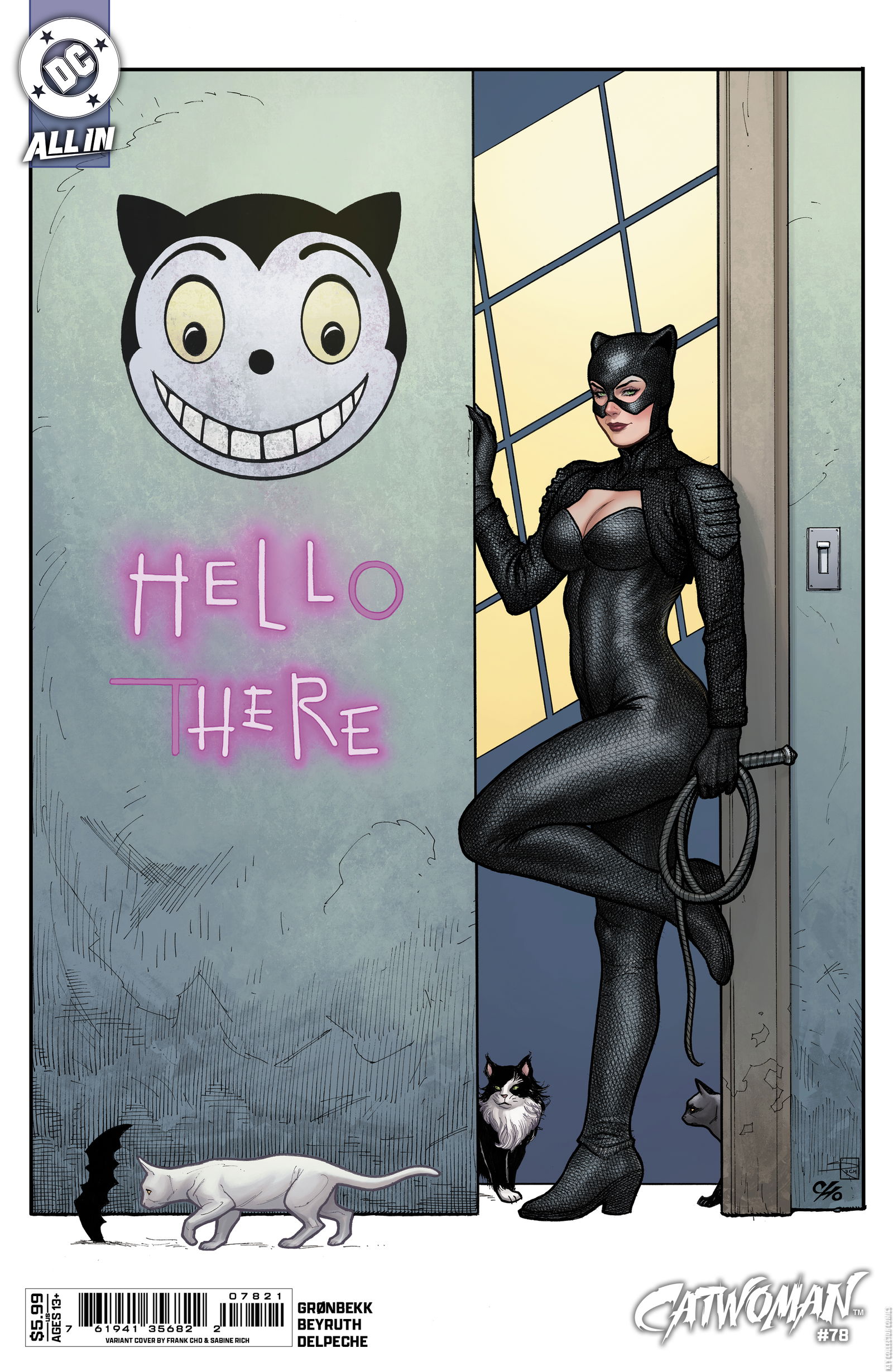 Variant Cover for Catwoman #78