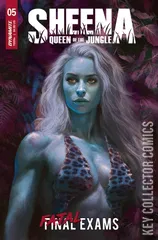 Variant Cover for Sheena: Queen of the Jungle #5