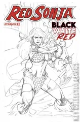 Variant Cover for Red Sonja: Black, White, Red #1