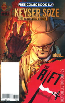 Variant Cover for Free Comic Book Day 2017: Keyser Soze: Scorched Earth / The Rift #1