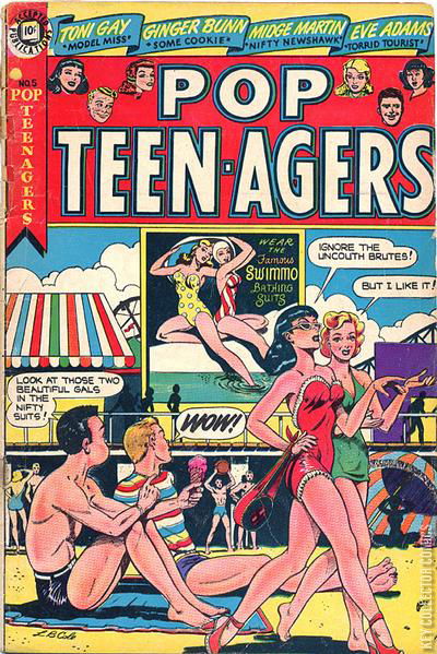 Variant Cover for Popular Teen-Agers #5