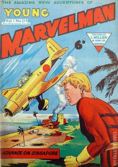 Cover art for Young Marvelman #214 