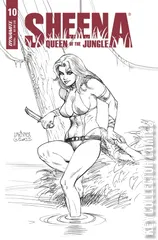 Variant Cover for Sheena, Queen of the Jungle #10