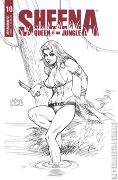 Variant Cover for Sheena, Queen of the Jungle #10