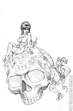 Variant Cover for Harley Quinn x Elvira #6