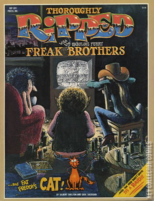Thoroughly Ripped with the Fabulous Furry Freak Brothers with Fat Freddy's Cat
