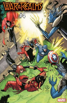 Variant Cover for War of the Realms #4