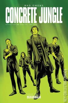 Variant Cover for Bad Omens: Concrete Jungle #3