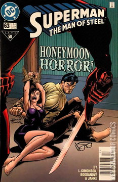 Variant Cover for Superman: The Man of Steel #63