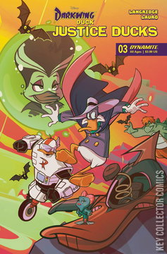 Variant Cover for Justice Ducks #3