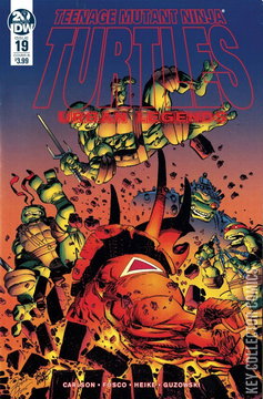 Variant Cover for Teenage Mutant Ninja Turtles: Urban Legends #19