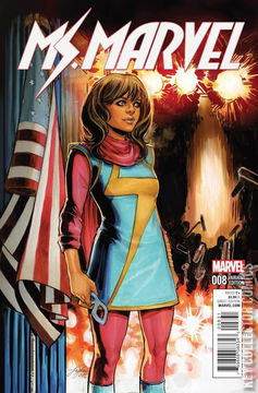 Variant Cover for Ms. Marvel #8