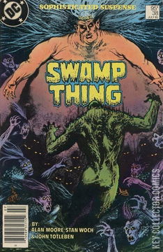 Variant Cover for Saga of the Swamp Thing #38